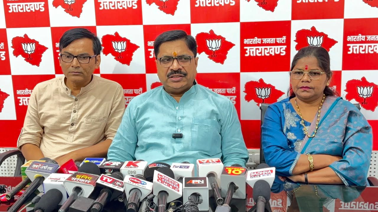 एसआईआर पर कांग्रेस विरोध घुसपैठियों एवं अवैध वोटरों को बचाने की कोशिश मे : भाजपा