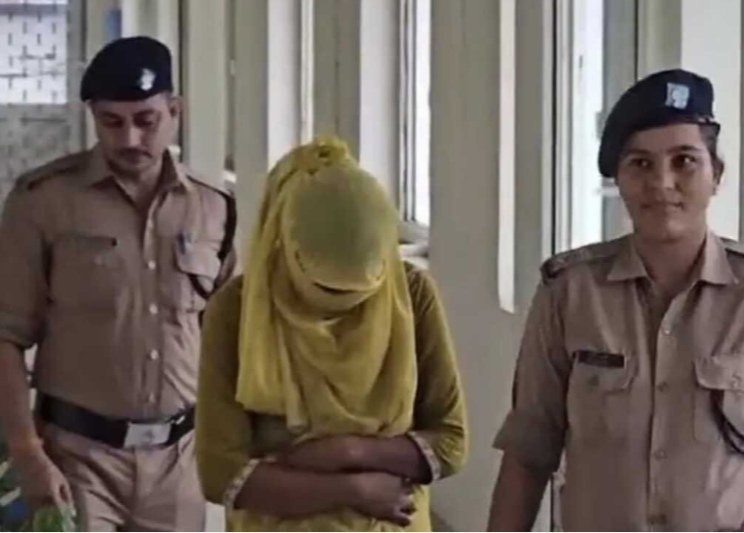 टैंट कारोबारी की हत्या का खुलासा, पत्नी ने रची साजिश, गिरफ्तार