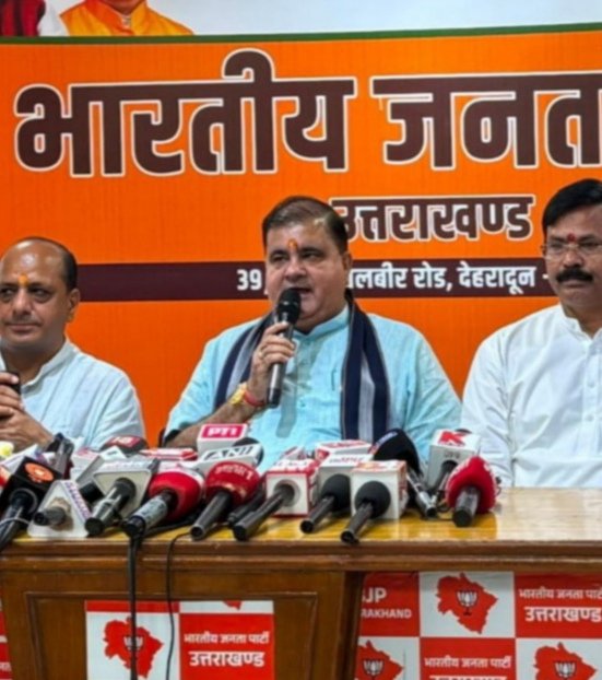 विभाजनकारी राजनीति से प्रेरित है वंदे मातरम को लेकर कांग्रेसी रुख: भट्ट